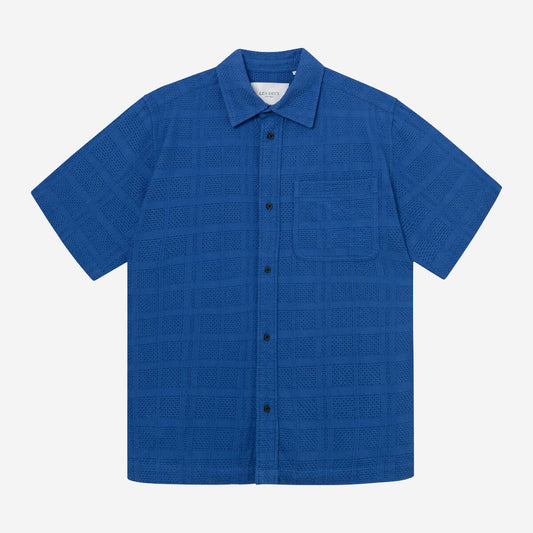 Charlie Airy S/S Shirt - Surf Blue