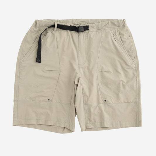 Light Conseal 6-Pocket Zip Shorts - Beige