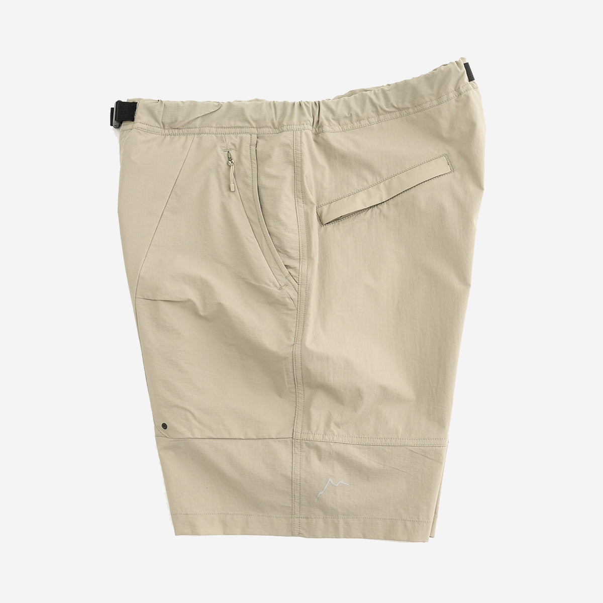 Light Conseal 6-Pocket Zip Shorts - Beige