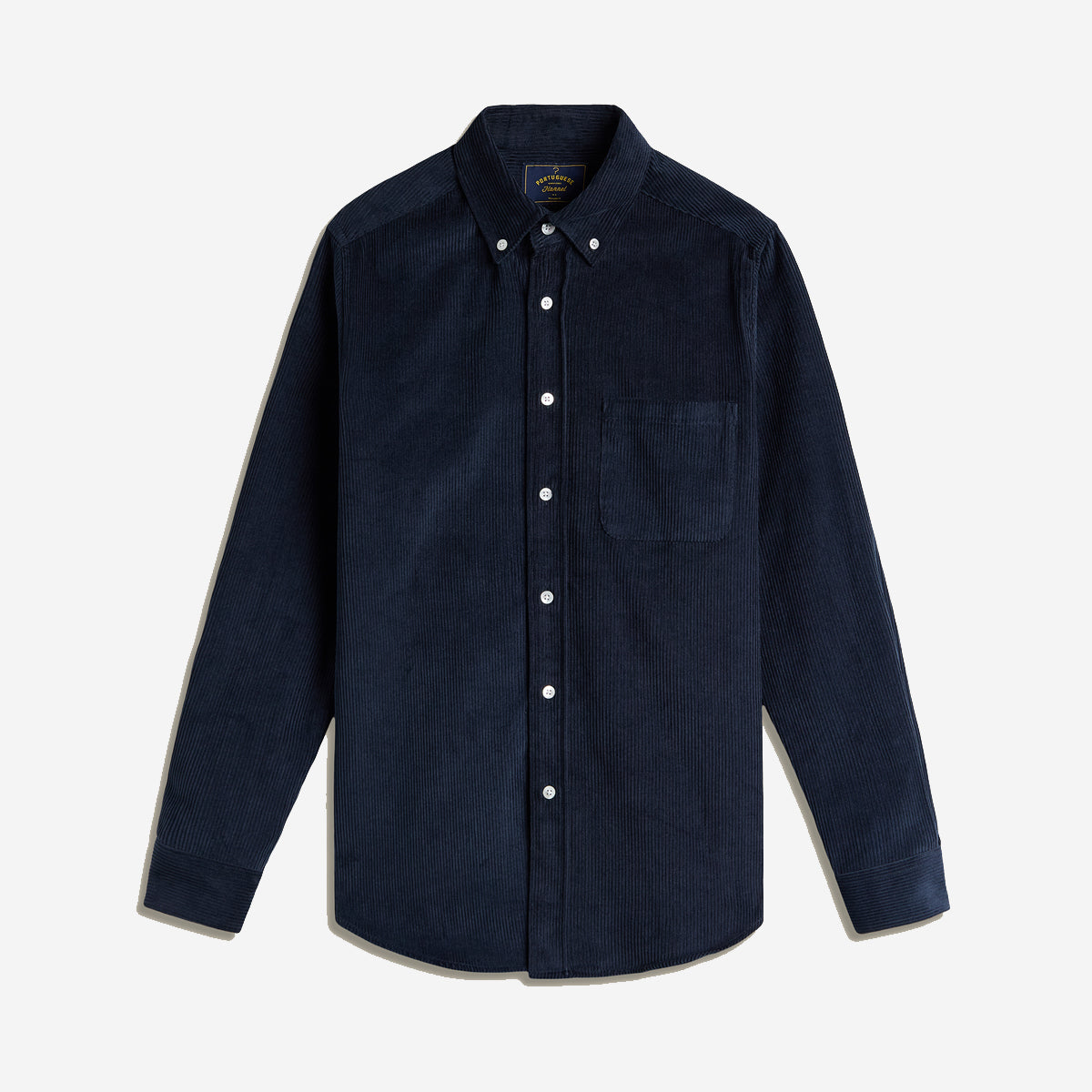 Lobo Corduroy Shirt - Navy Blue
