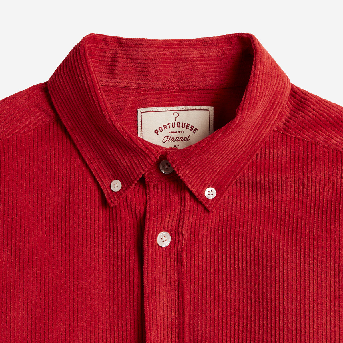 Lobo Corduroy Shirt - Red Race