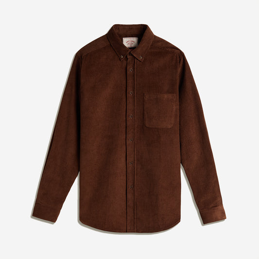 Lobo Corduroy Shirt - Brown