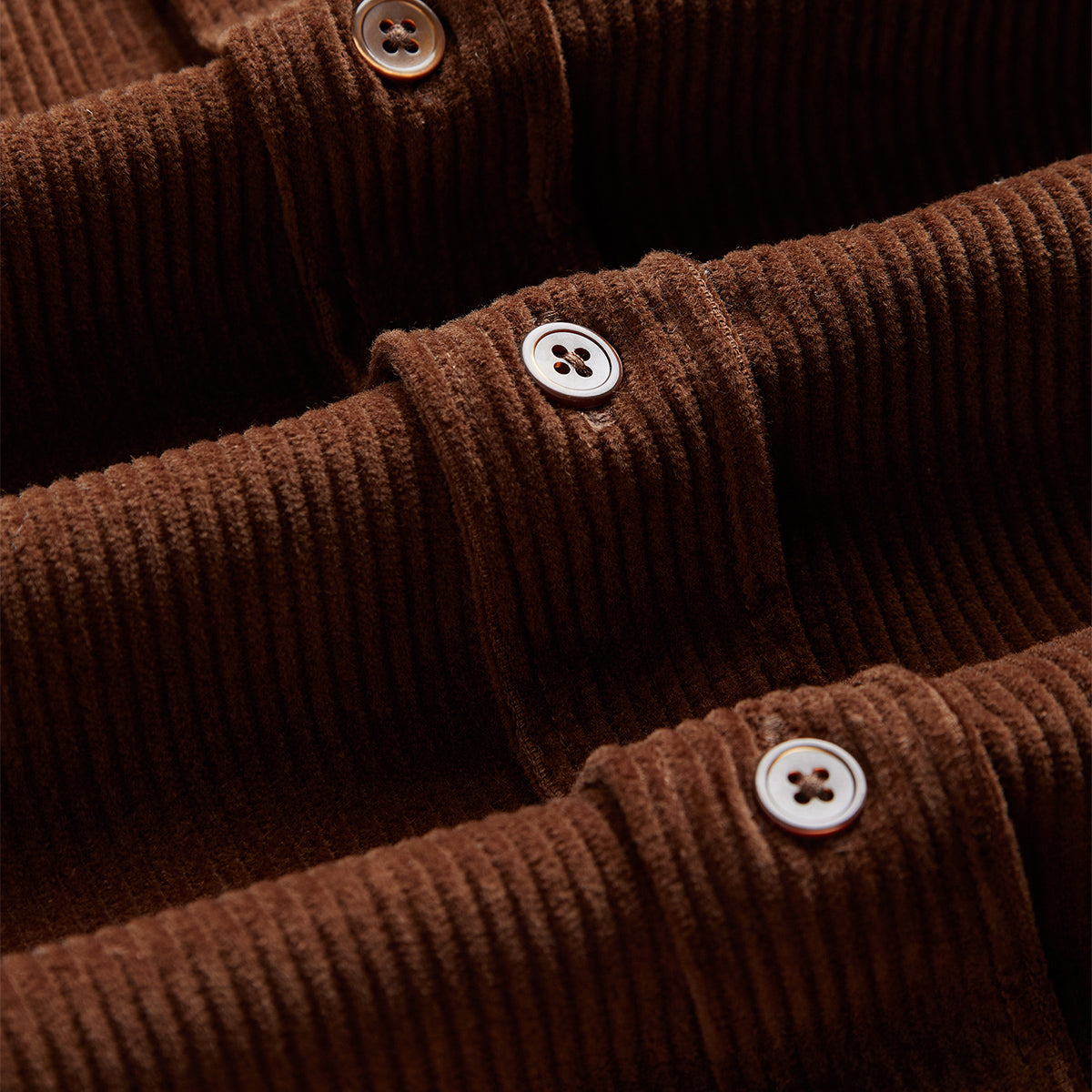 Lobo Corduroy Shirt - Brown