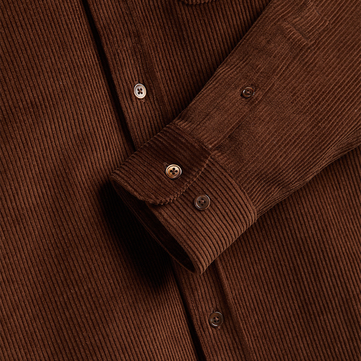 Lobo Corduroy Shirt - Brown