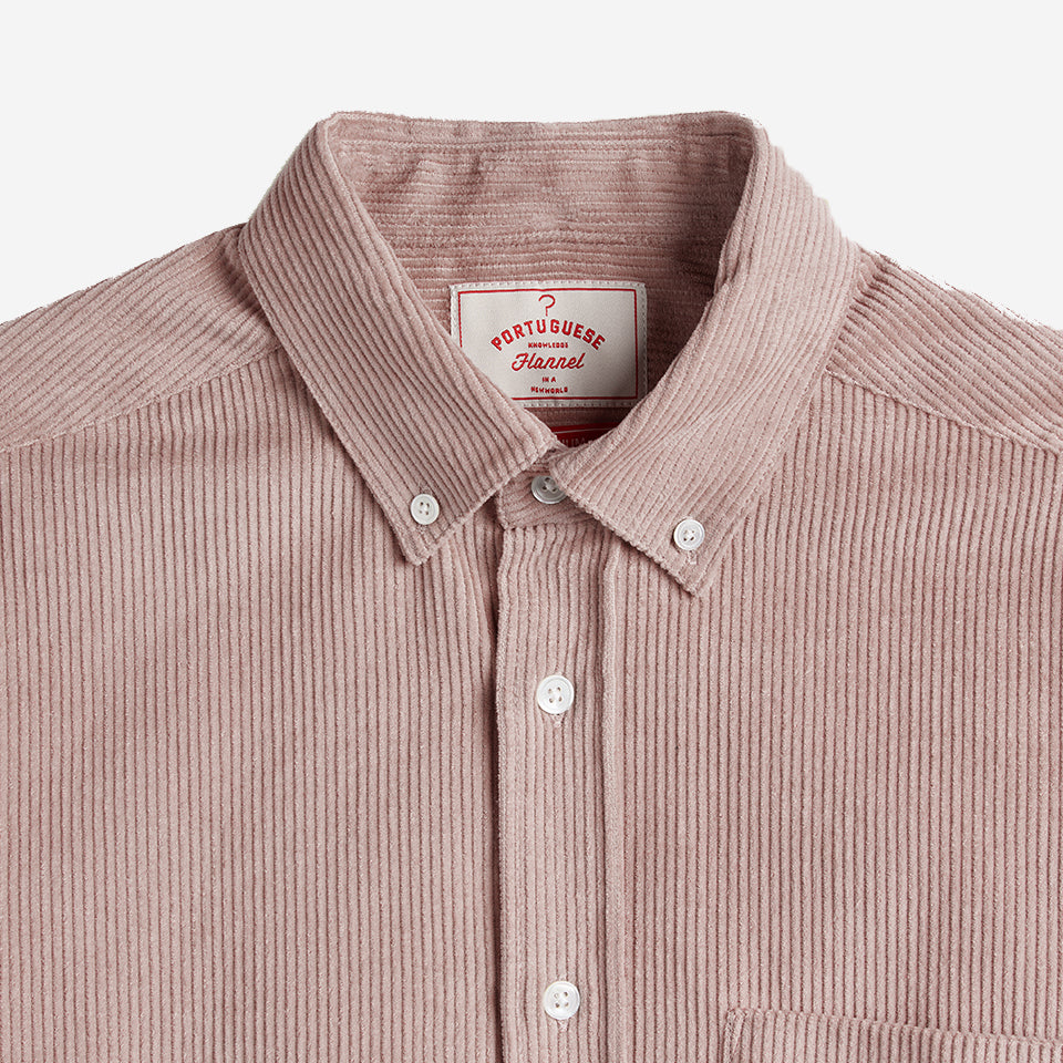 Lobo Corduroy Shirt - Old Rose
