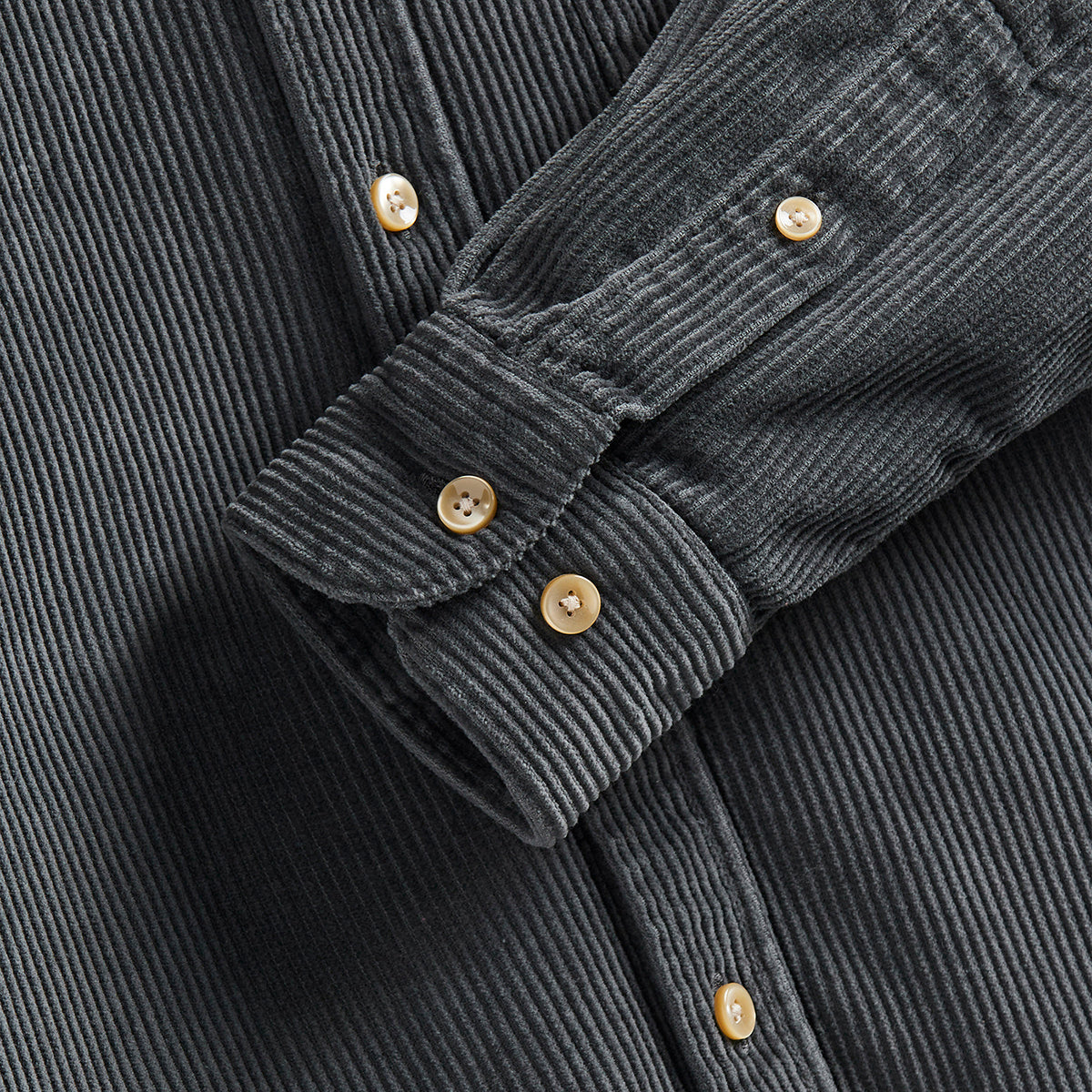 Lobo Corduroy Shirt - Anthracite