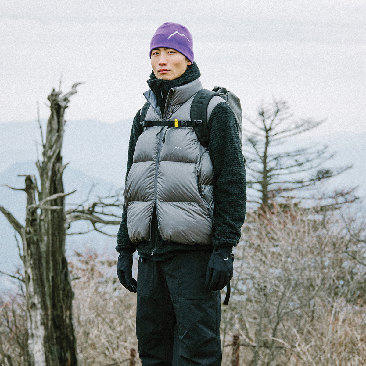 Logo Beanie Short - Violet