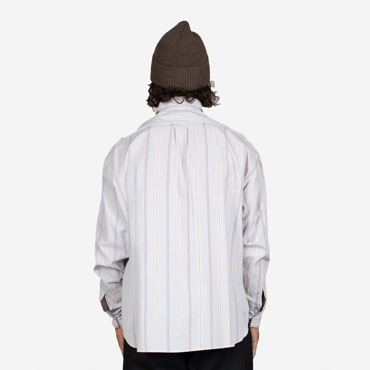 Baggy Organic Cotton Shirt - Thousand Stripe