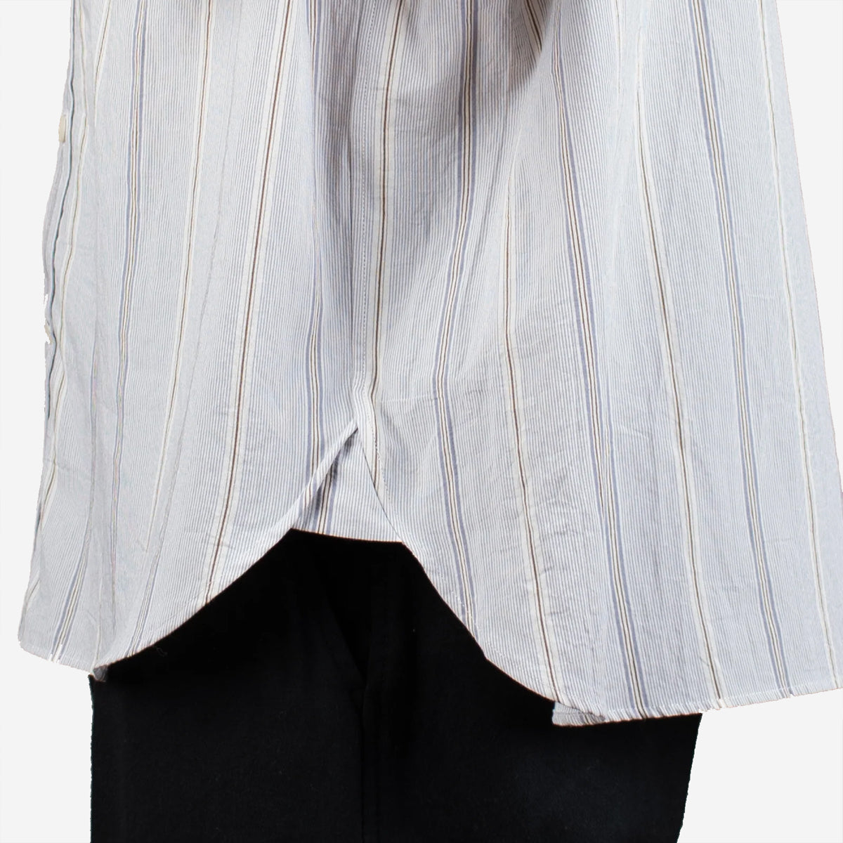 Baggy Organic Cotton Shirt - Thousand Stripe