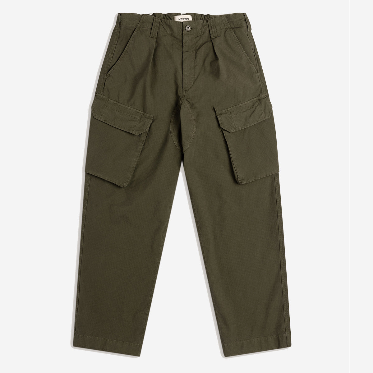 Luss Relaxed Ripstop Cargo Pant - Dark Olive