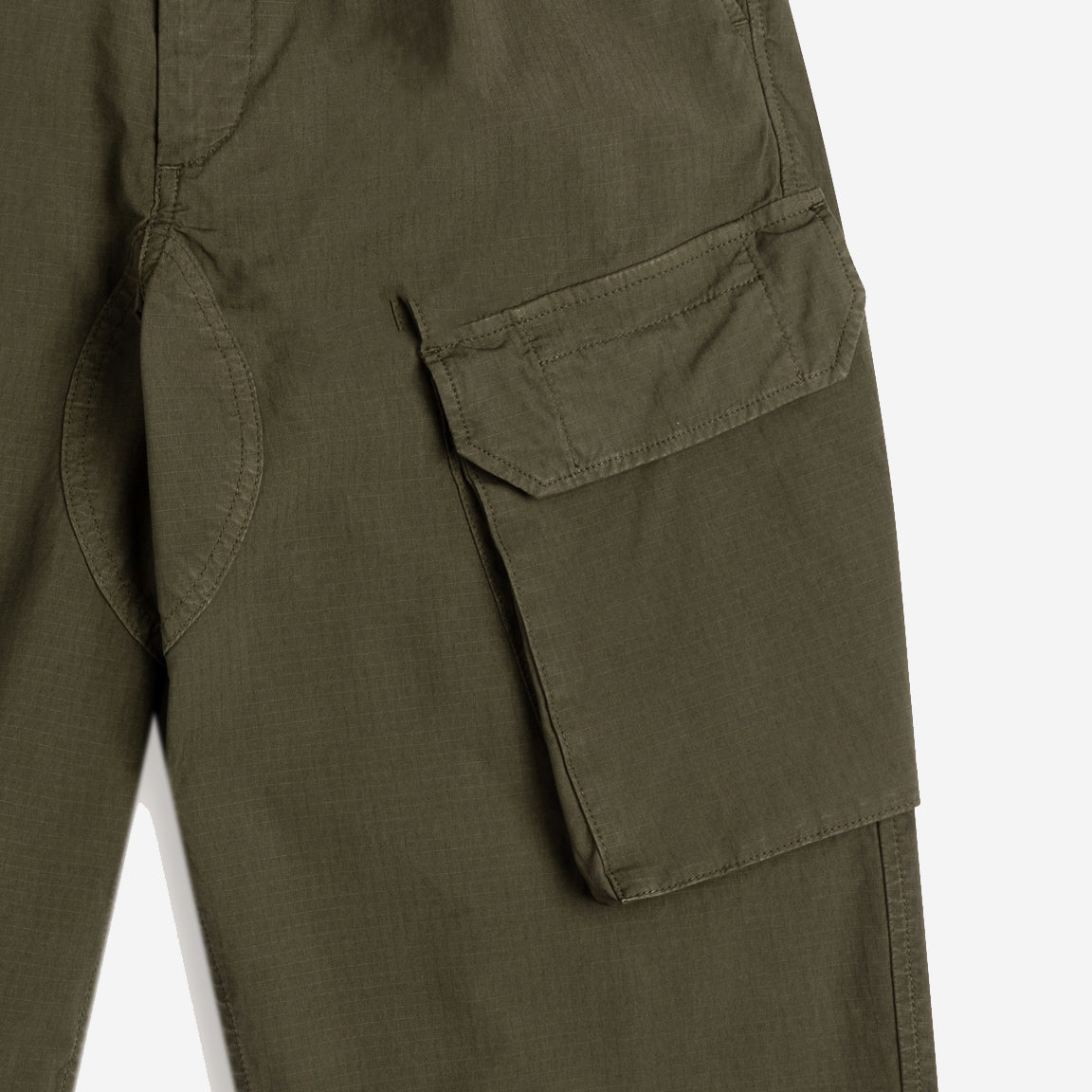 Luss Relaxed Ripstop Cargo Pant - Dark Olive