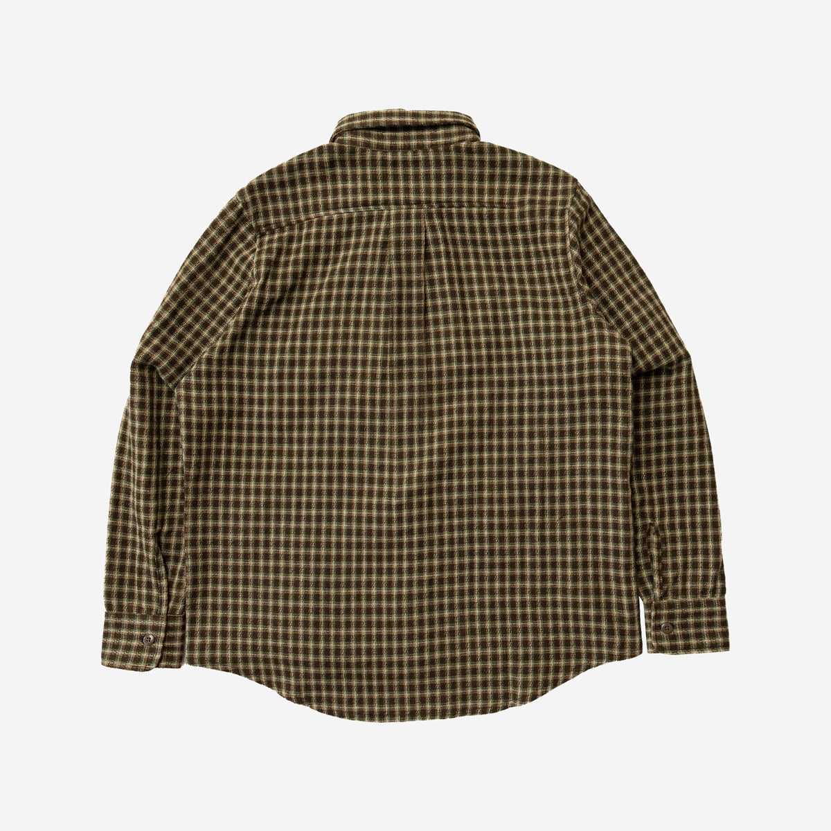 Jardin Gauze Pocket Shirt - Earth Plaid