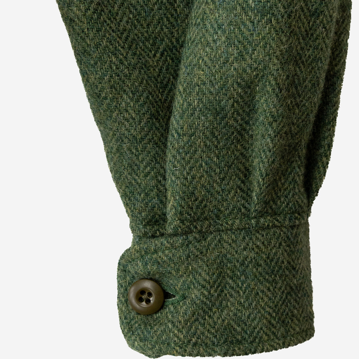 Norman Wool Jacket - Pothos Herringbone