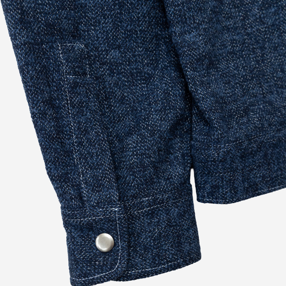 '75 London Cotton Tweed Jacket - Navy