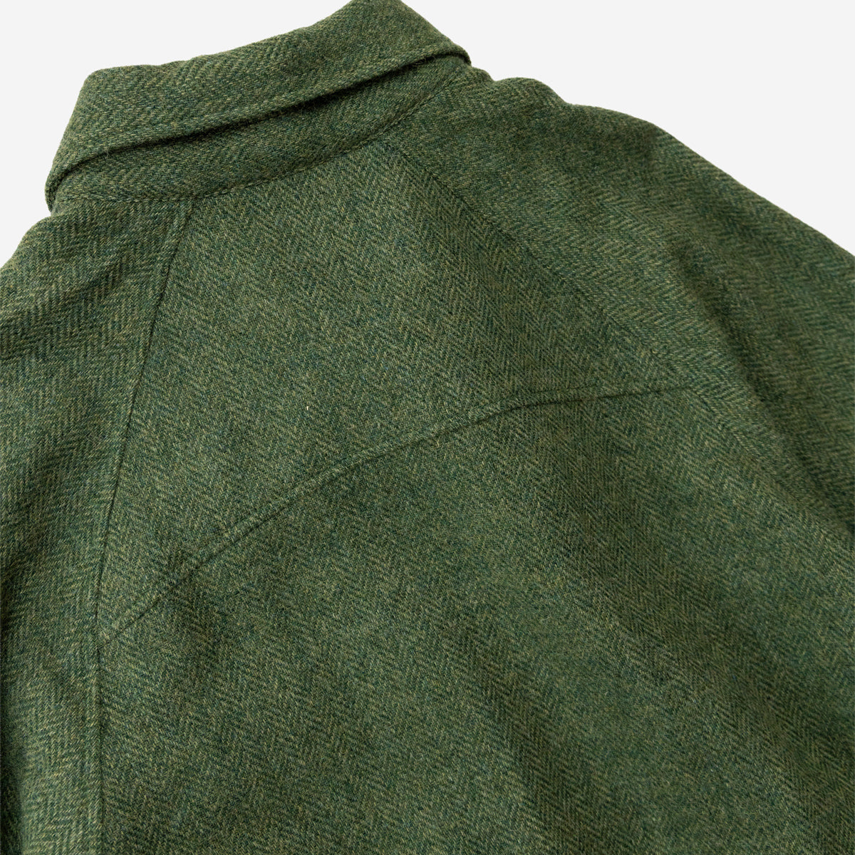 Norman Wool Jacket - Pothos Herringbone