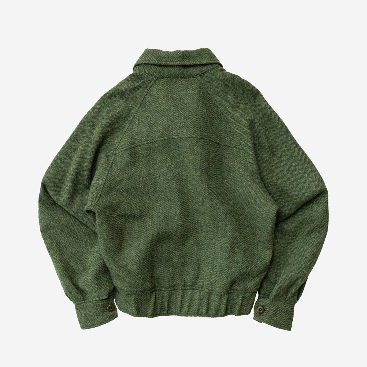 Norman Wool Jacket - Pothos Herringbone