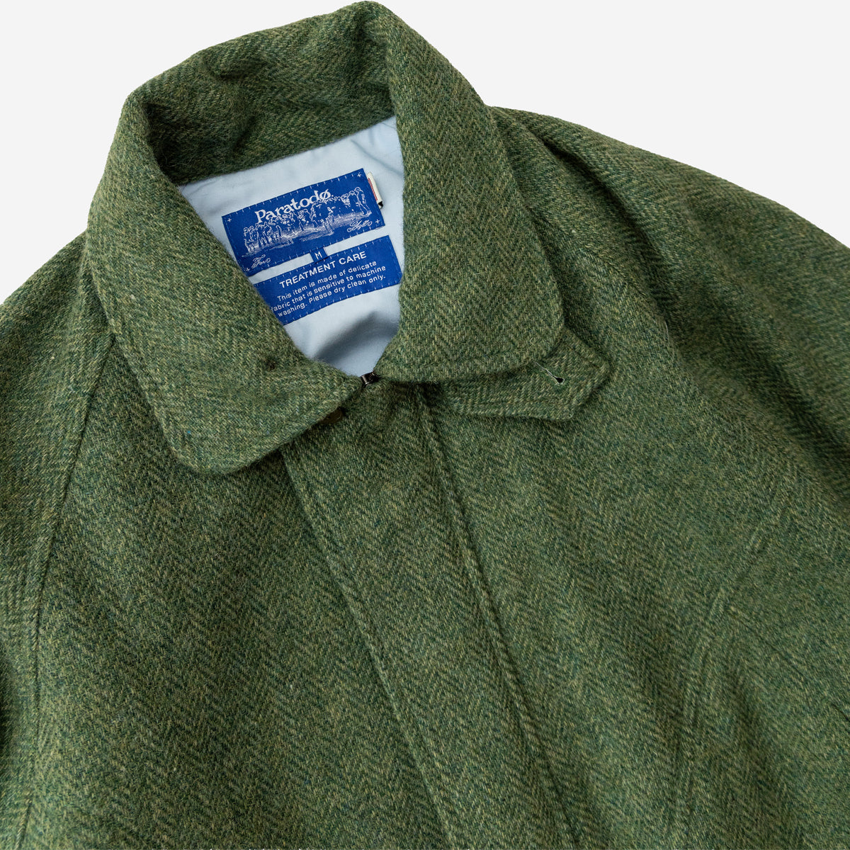 Norman Wool Jacket - Pothos Herringbone