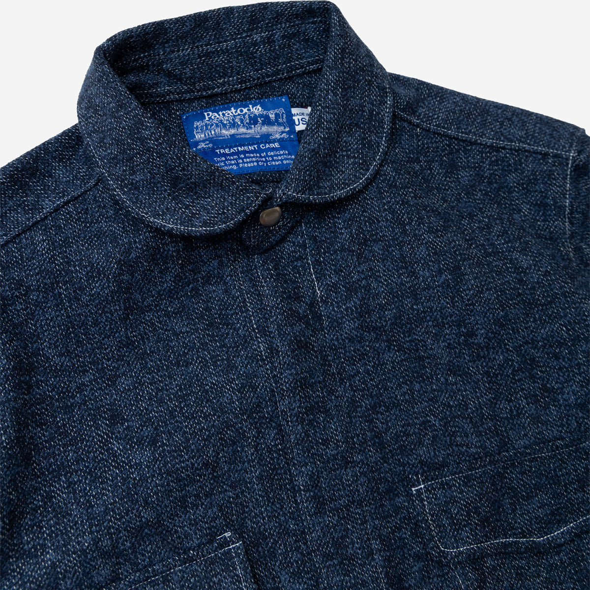 '75 London Cotton Tweed Jacket - Navy