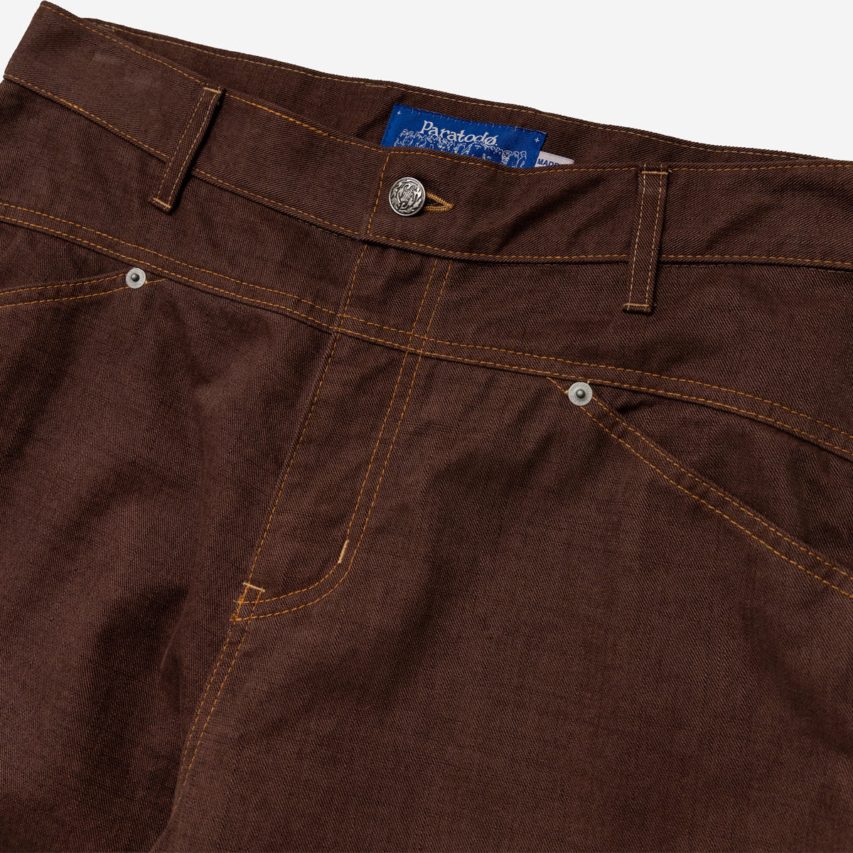 Saxon Relaxed 13oz Twill Jean - Brushed Brown