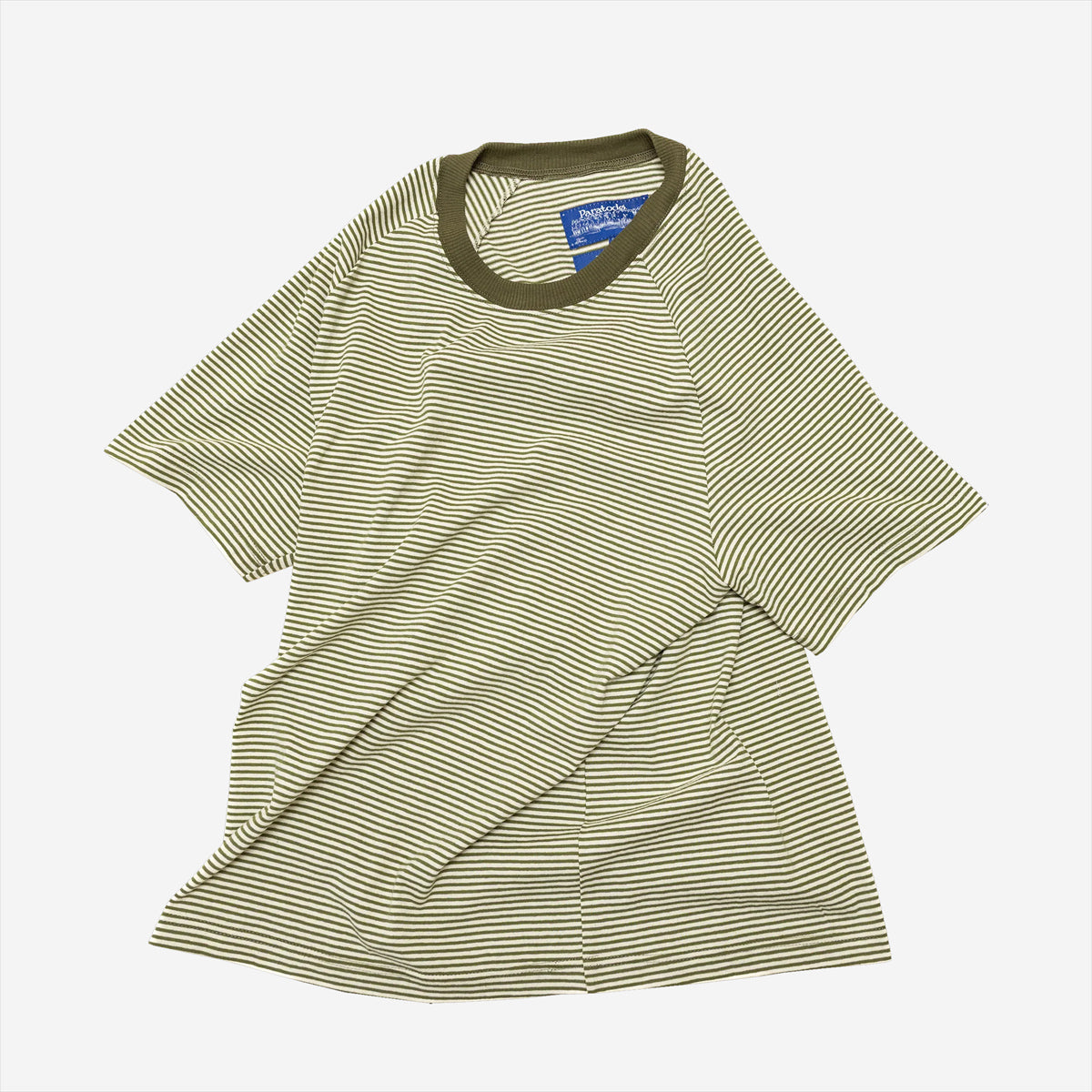 Lo-Fi Tee - Hunter Stripe