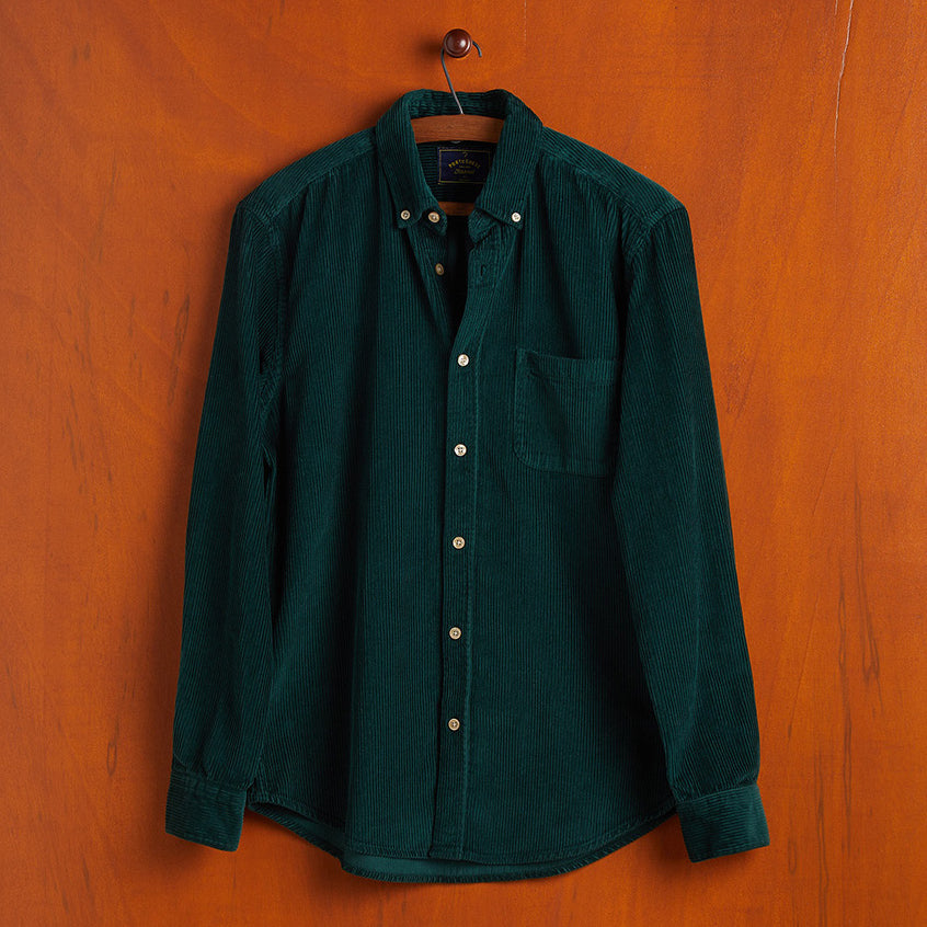 Lobo Corduroy Shirt - Green