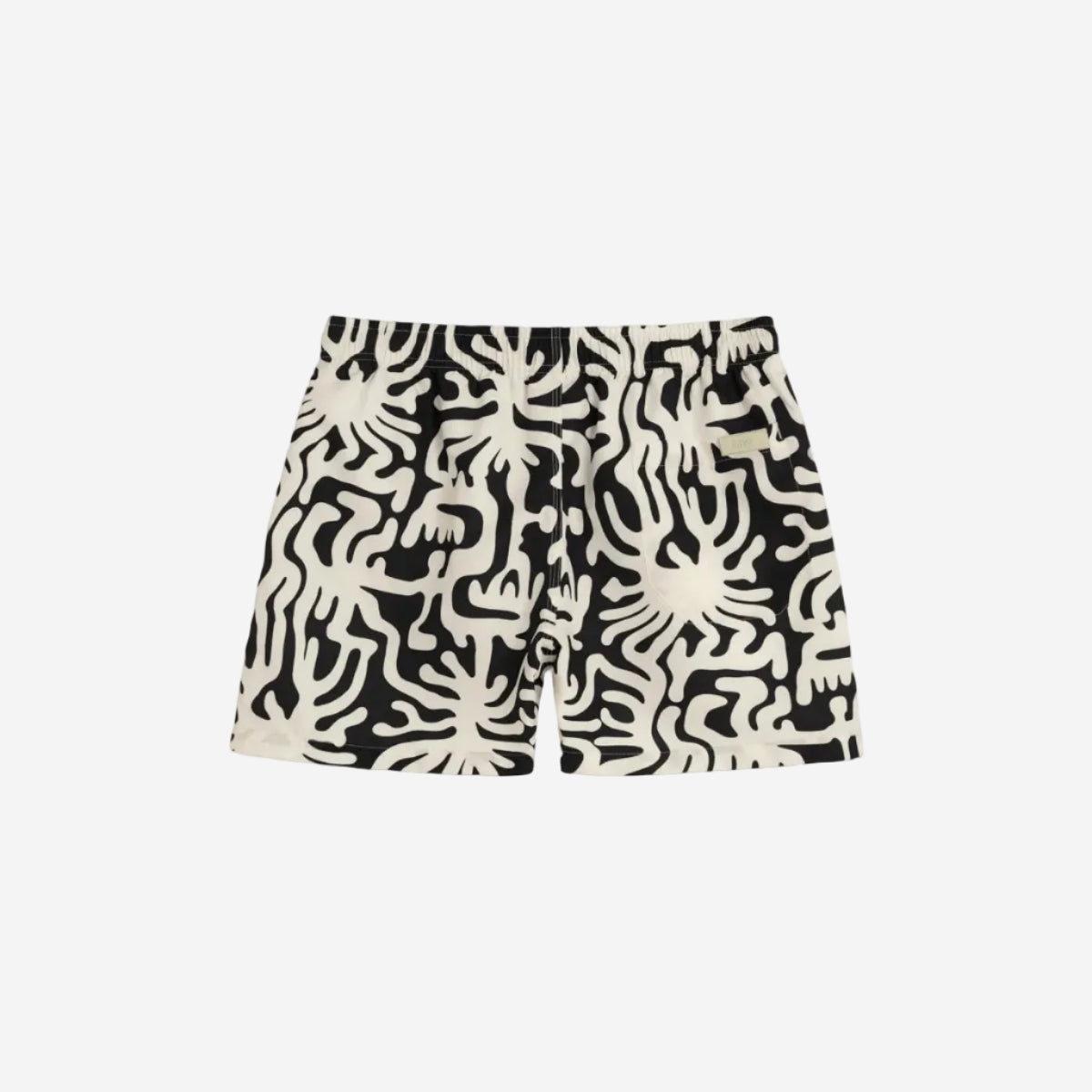 Loefy Mid-Length Swim Shorts - Black