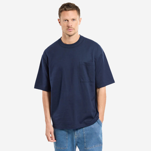 Loose Fit OC T-Shirt - Navy Blue