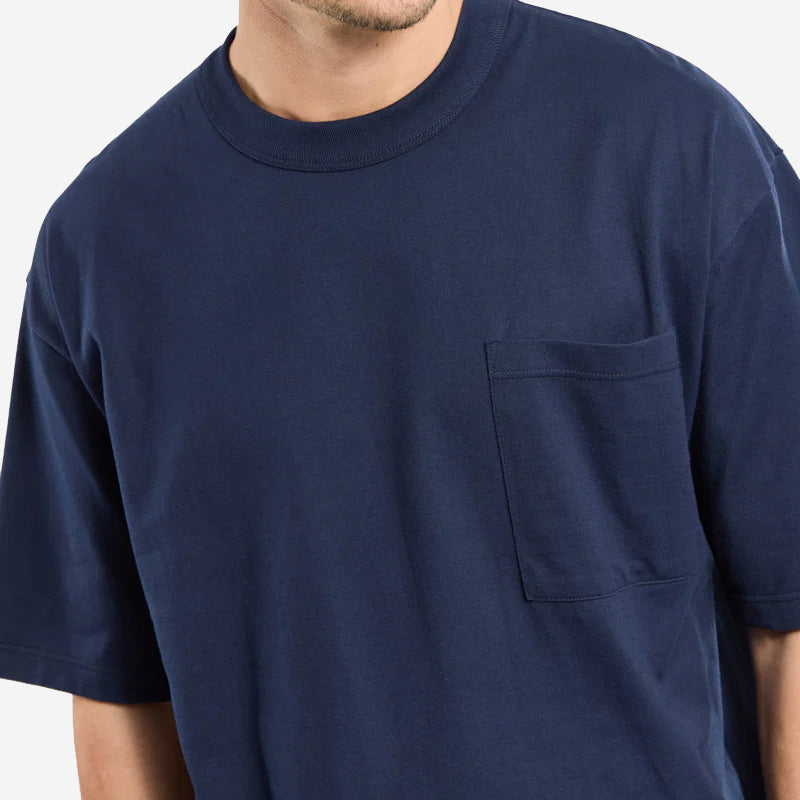 Loose Fit OC T-Shirt - Navy Blue