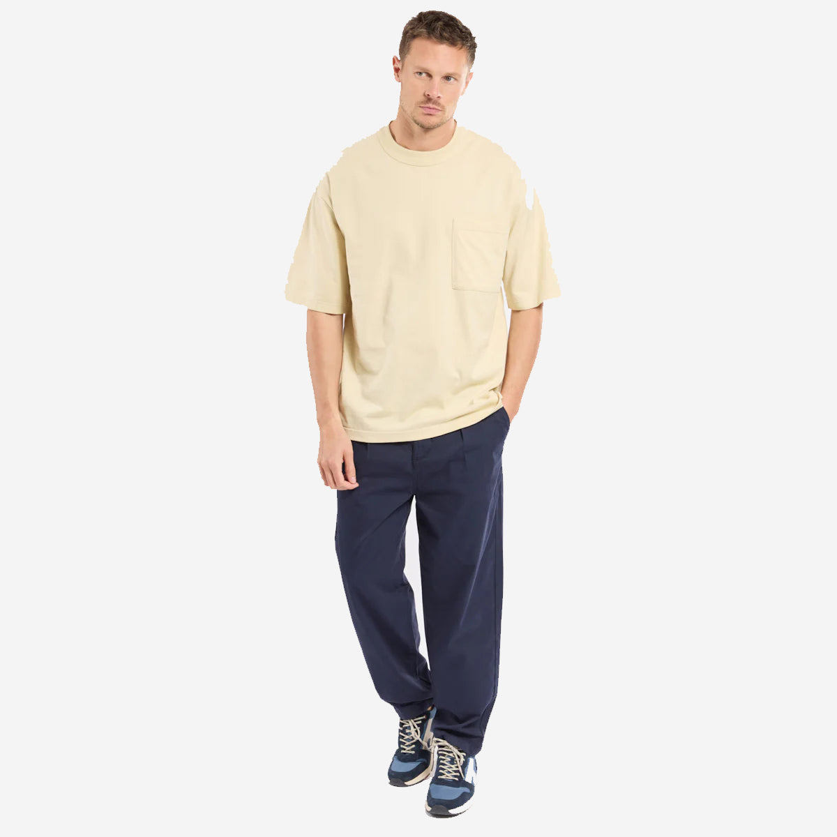 Loose Fit OC T-Shirt - Gravel