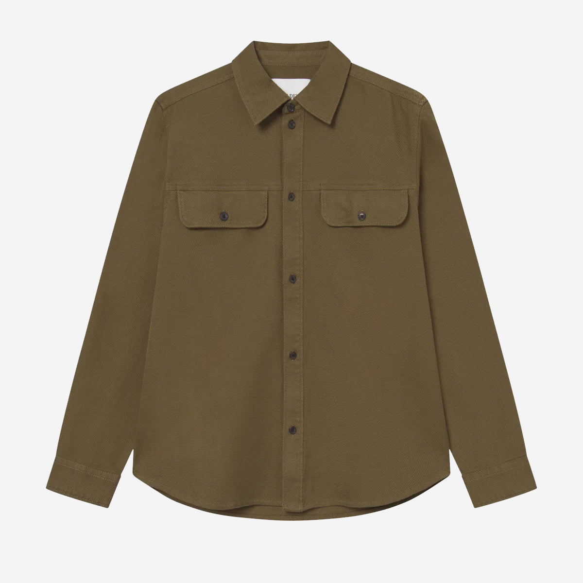 Luciano Structured OC Overshirt - Military Olive