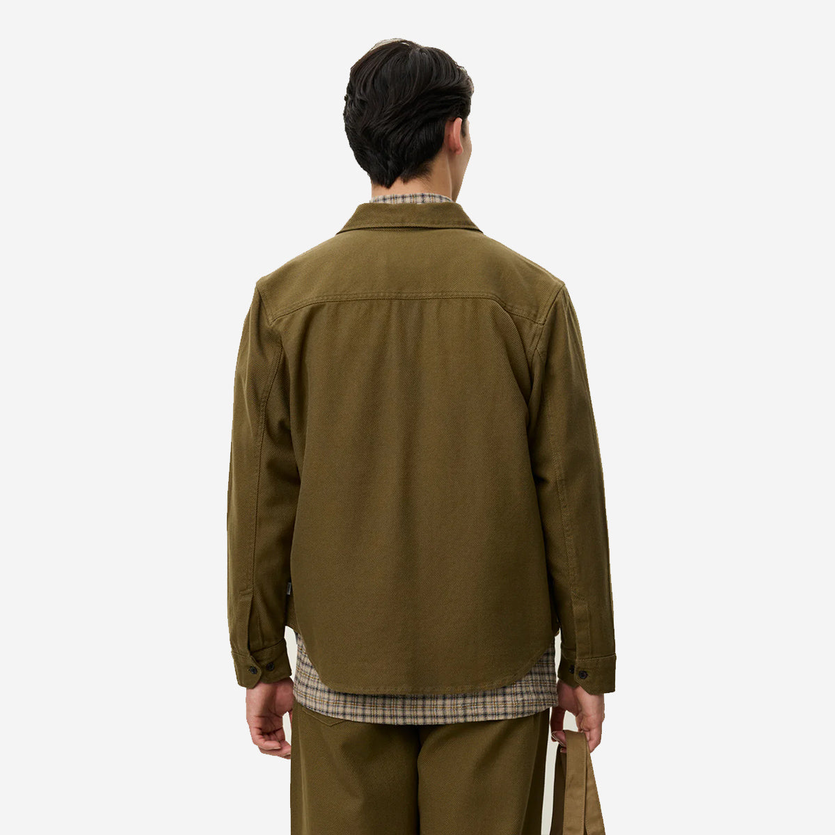 Luciano Structured OC Overshirt - Military Olive