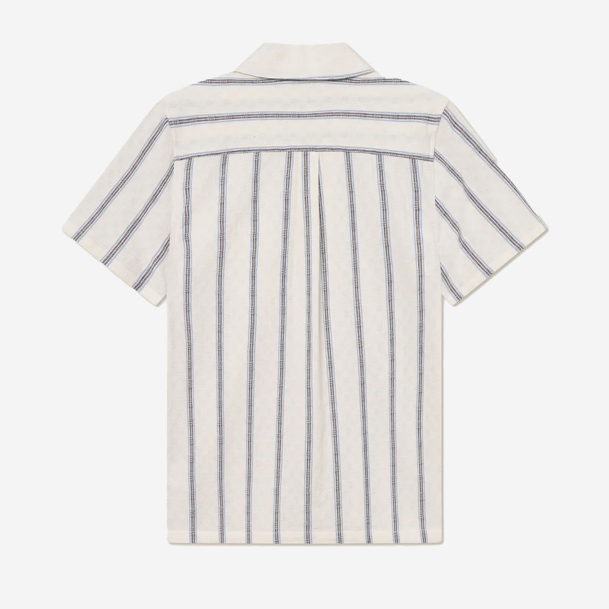 Lukas Check Dobby S/S Vacation Shirt - Light Ivory