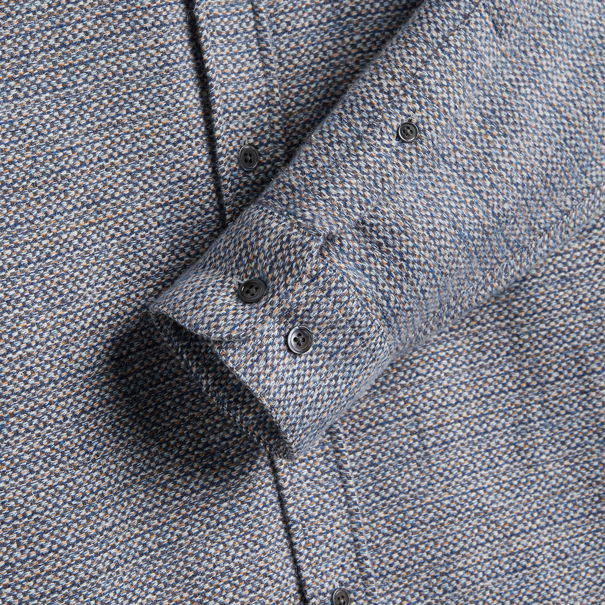 Magson Weave Flannel Shirt - Blueish