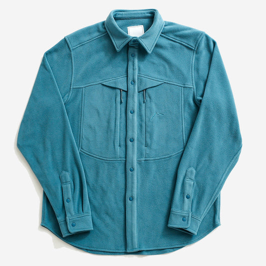 Polartec Micro Fleece Hiker Shirt - Light Blue