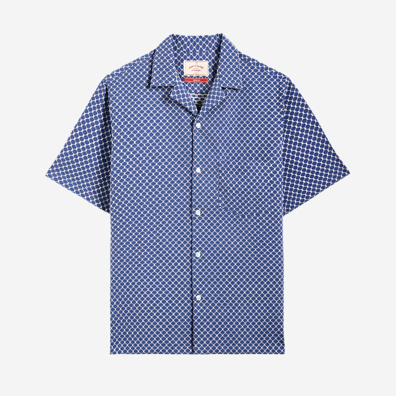 Midnight Sky S/S Vacation Shirt - Blue