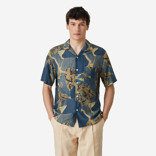 Mastic S/S Vacation Shirt - Blue