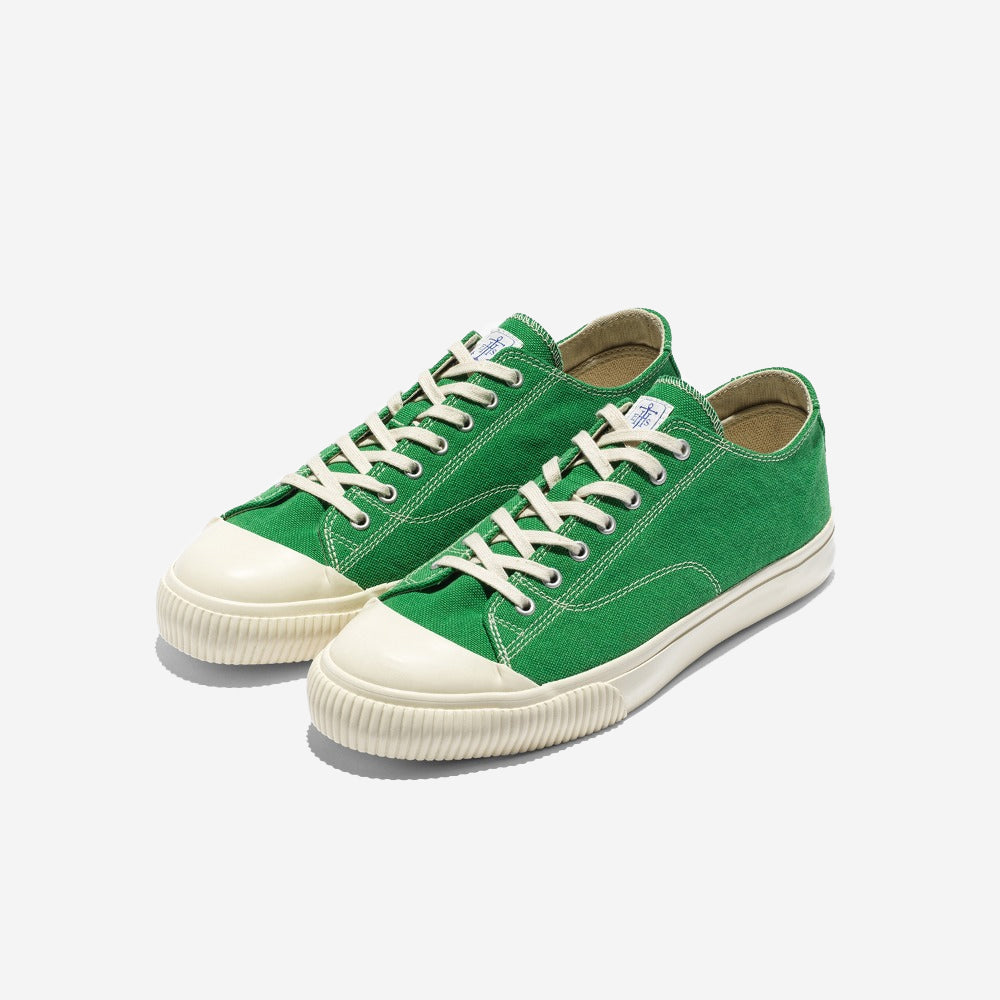 Military Standard Low Canvas Sneaker - Kelly Green