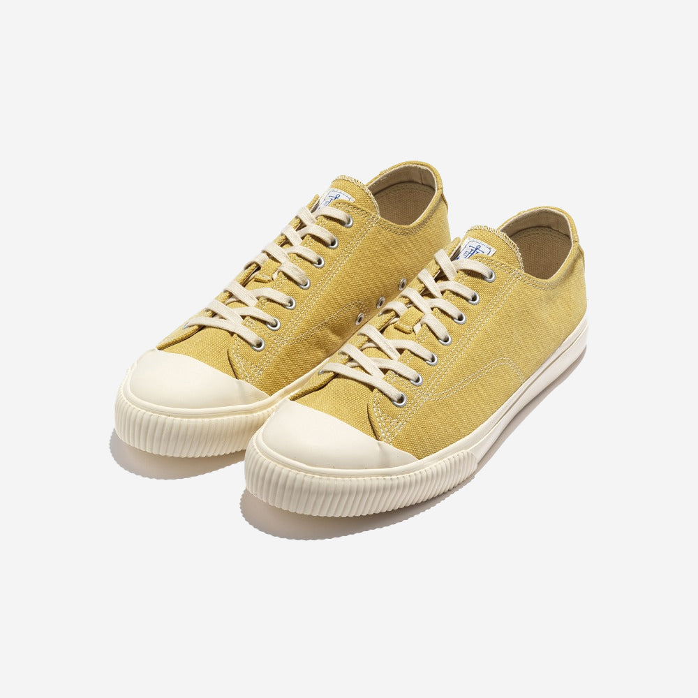 Military Standard Low Canvas Sneaker - Rope Yellow