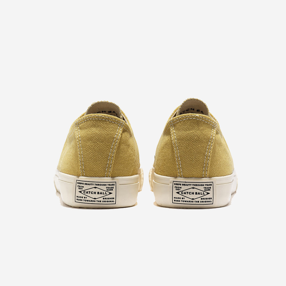 Military Standard Low Canvas Sneaker - Rope Yellow