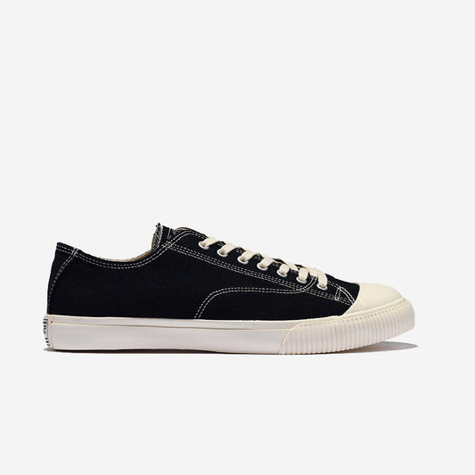 Military Standard Low Canvas Sneaker - Anchor Black