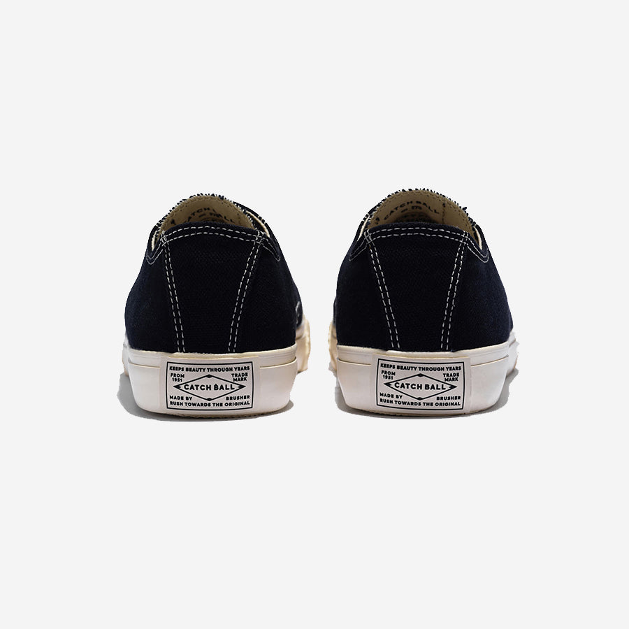 Military Standard Low Canvas Sneaker - Anchor Black