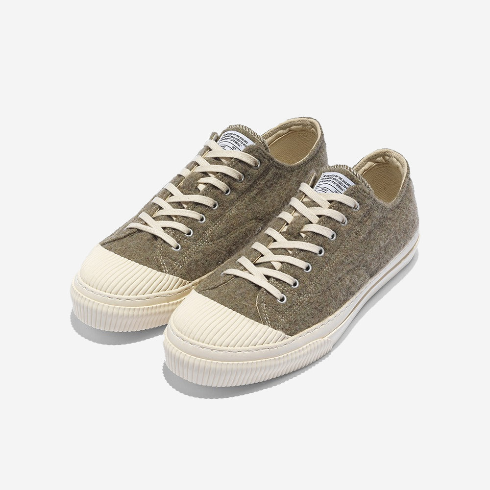 Military Standard Low Wool Sneaker - Grey