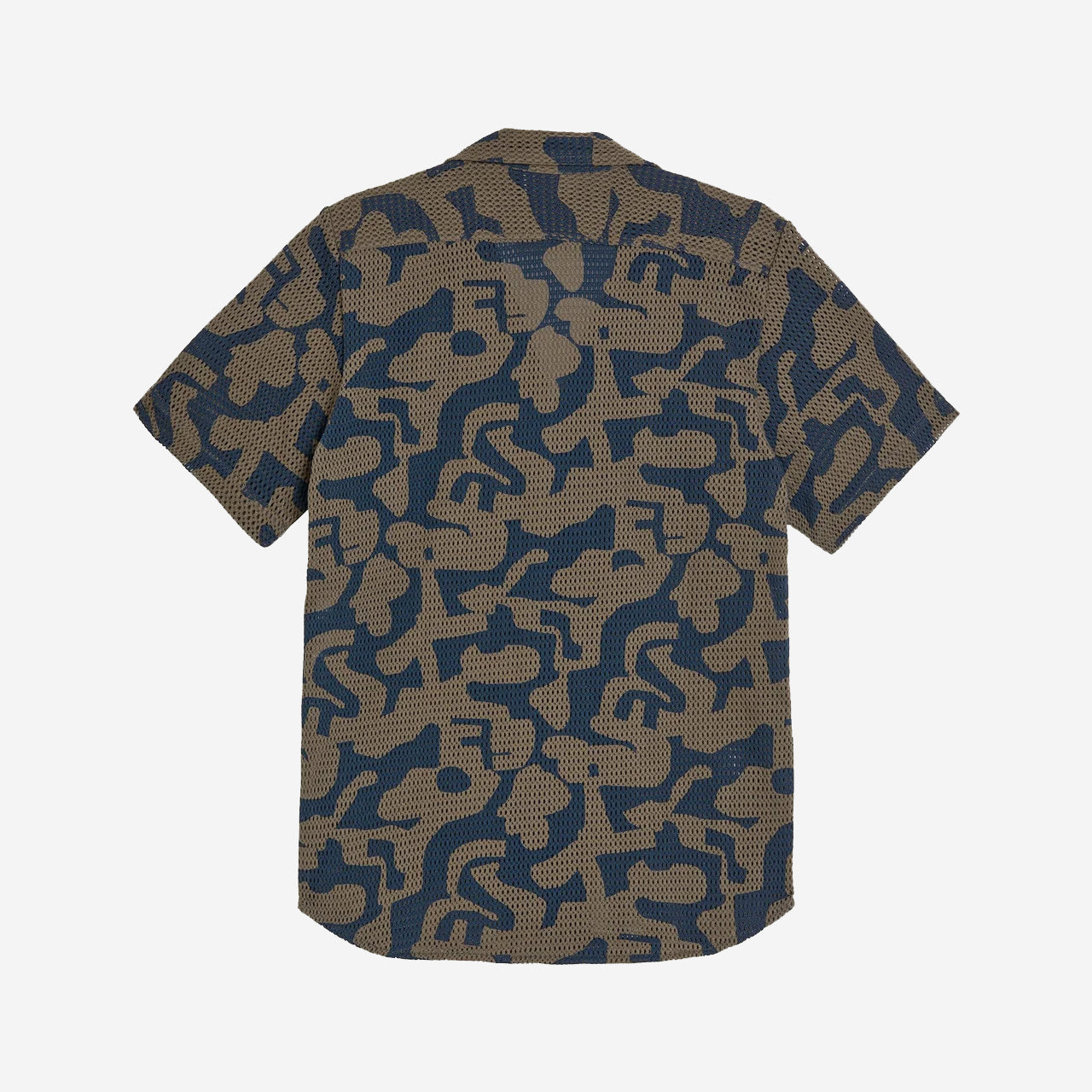 Morel Puzzlotec Cuba Net Vacation Shirt - Brown/Navy