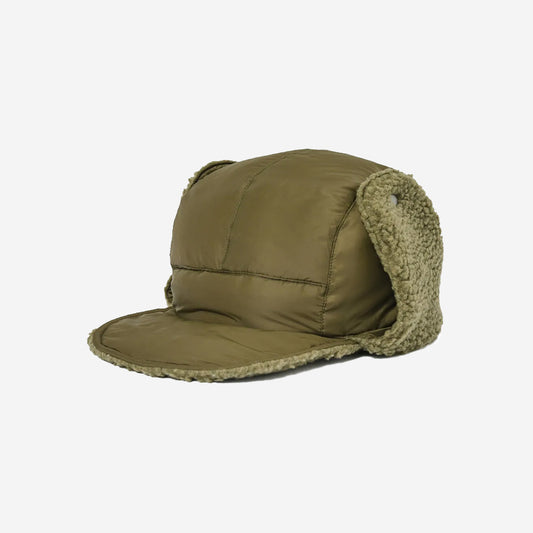 Mountain Reversible Down x Boa Warm Cap - Olive x Dark Olive