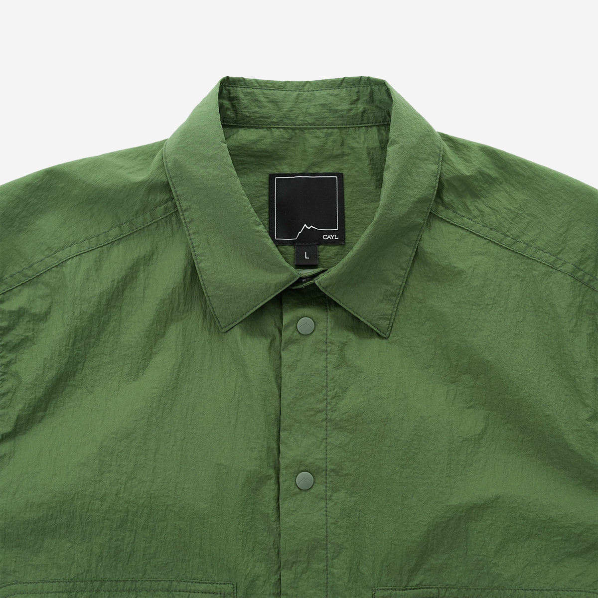 Nylon S/S Hiker Shirt - Green