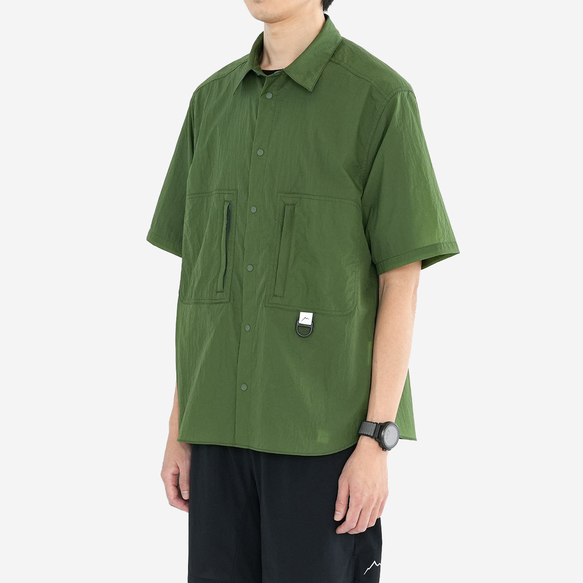Nylon S/S Hiker Shirt - Green
