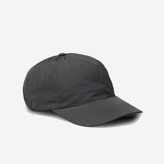 Nylon Taffeta Cap - Black