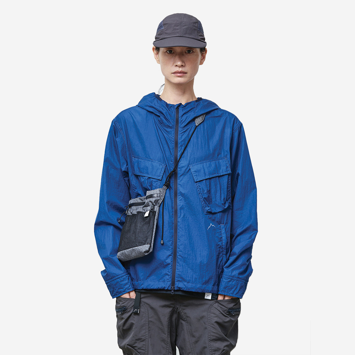 Nylon Washer Jacket - Blue