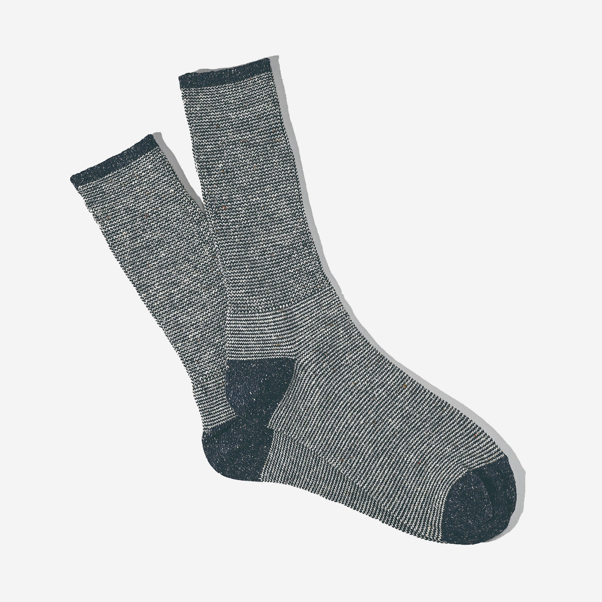 American Rib 3-Pack Crew Socks - Navy