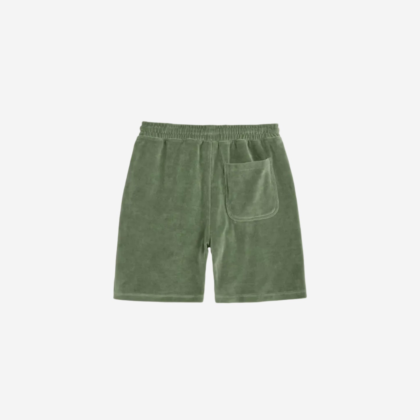 Velour Nicola Shorts - Green